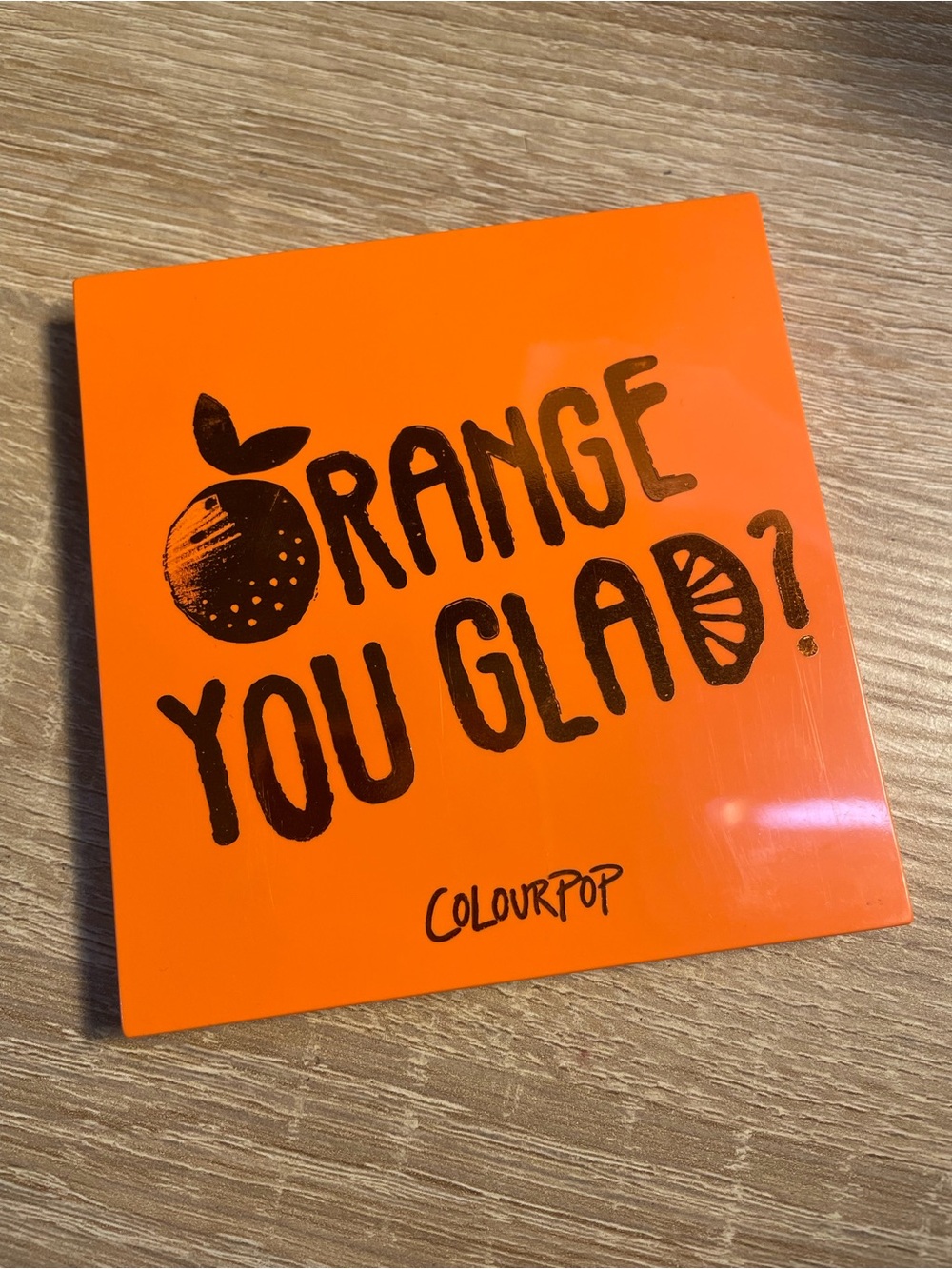 Colourpop Orange You Glad? Palette